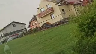 Trąba powietrzna w Małopolsce