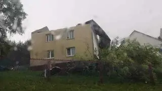 Trąba powietrzna w Małopolsce
