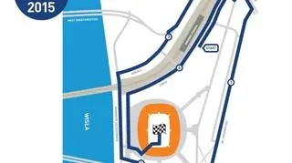 Trasa Biegu na 5 (37. PZU Maraton Warszawski)