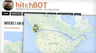 Trasa przejazdu HitchBota
