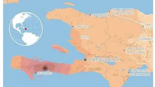 Trzęsienie ziemi na Haiti (Adam Ziemienowicz/PAP)