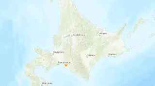 Trzęsienie ziemi na Hokkaido (USGS)