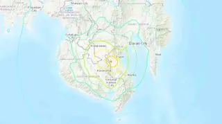 Trzęsienie ziemi pojawiło się w pobliżu miasta Davao (earthquake.usgs.gov)