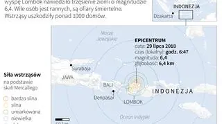 Trzęsienie ziemi w Indonezji (Maciej Zieliński/PAP/Reuters)