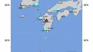 Trzęsienie ziemi w Japonii