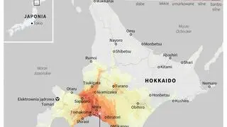 Trzęsienie ziemi w Japonii (Małgorzata Latos/PAP/Reuters)