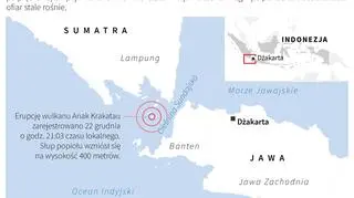 Tsunami w Indonezji (Małgorzata Latos/PAP, DPA)