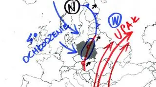 Upał powędrował na wschód, napływa chłodniejsze powietrze