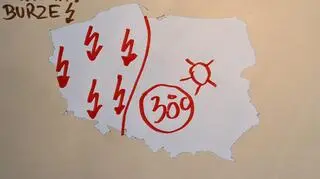 W części kraju burze będą najsilniejsze