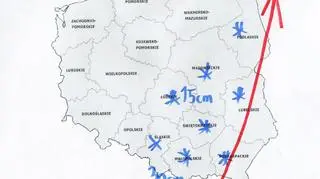 W których województwach spadnie najwięcej śniegu?