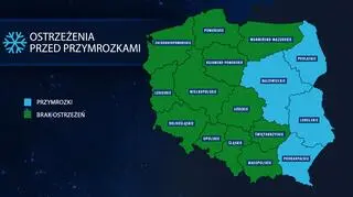 W najbliższych dniach czekają nas przymrozki