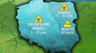 Warunki drogowe w piątek