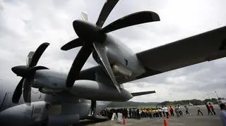 WC-130J "Hercules'" amerykańskich sił lotniczych (PAP/EPA)