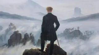 Wędrowiec nad morzem mgieł - Caspar David Friedrich 