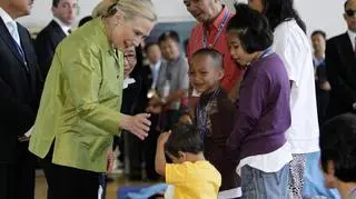 Wizyta Hillary Clinton w Tajlandii (PAP/EPA)