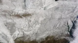 Wschodnie Stany Zjednoczone w oku satelity Terra należącej do NASA