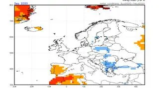 Wstępna prognoza pogody na wrzesień (NOAA)