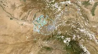 Wstrząsy odczuwalne były w sąsiednich krajach (USGS)
