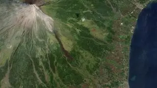 Wulkan Mayon, Filipiny/NASA 