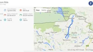 Wycieczka nad Hańczę (endomondo)