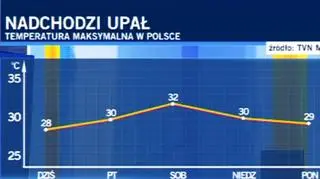 Wykres temperatur