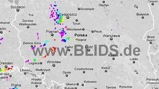 Wyładowania atmosferyczne na terenie Polski