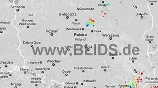 Wyładowania atmosferyczne na terenie Polski