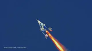 Wylot statku SpaceShipTwo