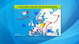Z zachodu zbliża się ochłodzenie