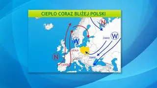 Z zachodu zbliża się ocieplenie