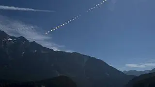 Zaćmienie Słońca w Stanach Zjednoczonych (NASA)