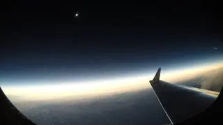 Zaćmienie Słońca widziane z kosmosu (NASA)