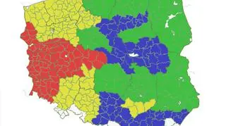 Zagrożenie pożarowe w kraju