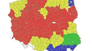 Zagrożenie pożarowe w kraju