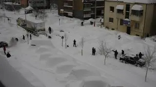 Zasypane Sarajewo (Dagna Lewandowska/Kontakt Meteo)