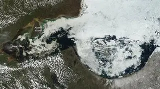 Zatoka Hudsona, czerwiec 2012 roku (NASA)