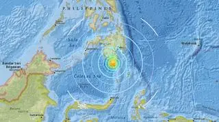 Zatrzęsła się ziemia na Filipinach