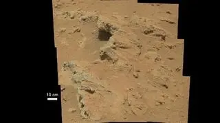 Zdjęcia marsjańskiego strumyka wykonane przez Curiosity (NASA)