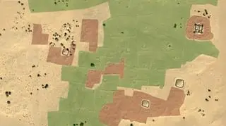 Zdjęcia satelitarne miejsca, gdzie niegdyś mieszkali Garamantowie/Google Earth