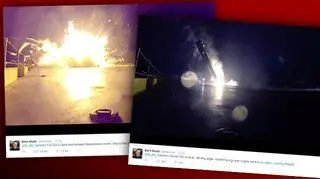 Zdjęcia z lądowania Falcon 9 