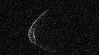Zdjęcie asteroidy 1998 OR2 zrobione 18 kwietnia 2020 (Arecibo Observatory/NASA/NSF)