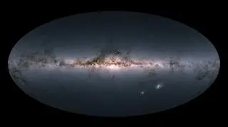 Zdjęcie Drogi Mlecznej wykonane przez sondę Gaia (ESA/Gaia/DPAC, CC BY-SA 3.0 IGO)
