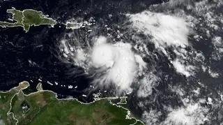 Zdjęcie Emily z satelity/NASA