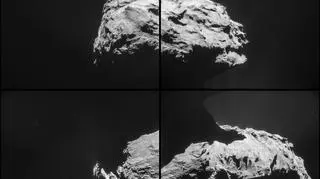 Zdjęcie komety 67P/Churyumov–Gerasimenko zrobione z odległości 31,6 km od centrum
