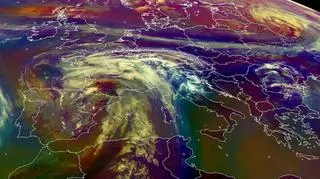 Zdjęcie satelitarne Europy z 16 kwietnia godz. 10