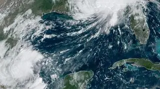 Zdjęcie satelitarne huraganu Sally (NOAA)