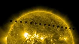 Zdjęcie wykonane przez Solar Dynamics Observatory