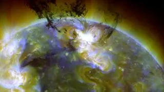 Zdjęcie wykonane przez  Solar Dynamics Observatory
