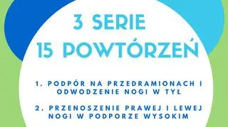 Zestaw ćwiczeń na sexy pupę