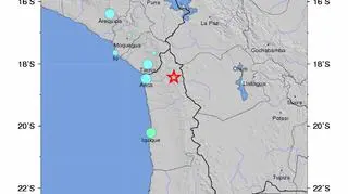 Ziemia zatrzęsła się w Chile i w Peru